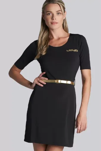 Picture of The Secret Service Dress - Black - M - Liquid Yacht Wear