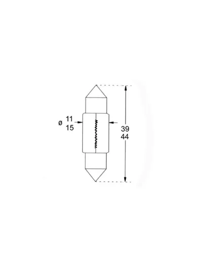 Picture of 2 SHUTTLES 12V 5W 11X39