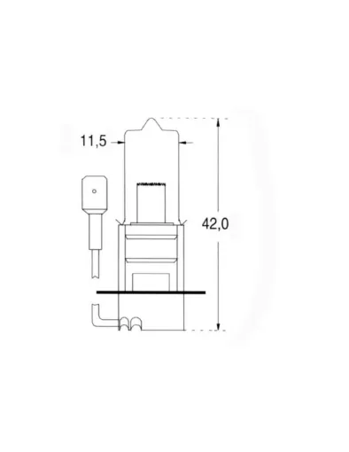 Picture of 12V 55W HALOGEN BULB