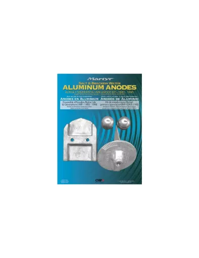 Picture of Aluminium anode kit for Mercury Alpha one gen 1