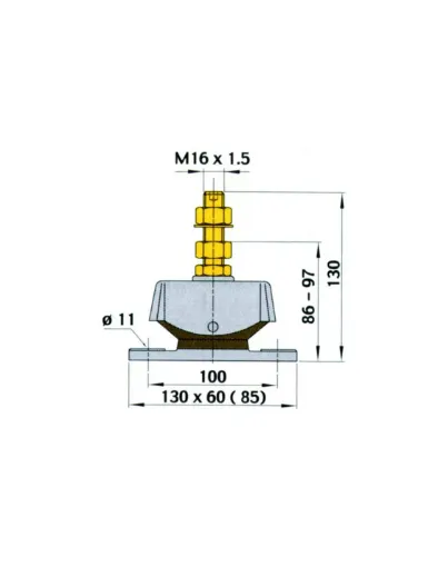 Picture of MOTOR SUPPORT K40