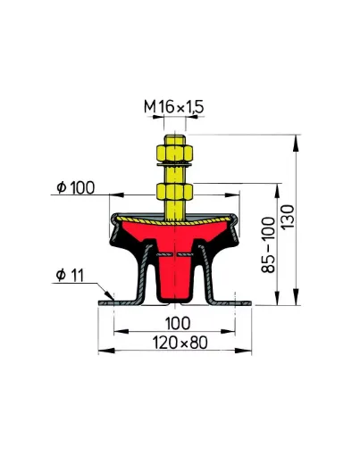 Picture of HYDRAULIC MOTOR SUPPORT