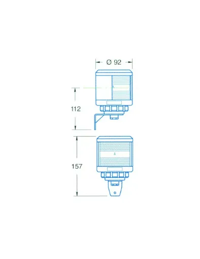 Picture of STARBOARD LIGHT (MOUNTED ON TEE)