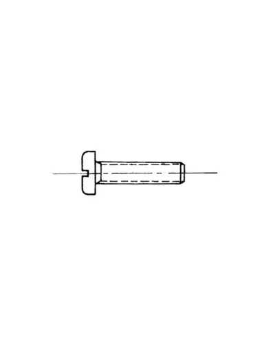 Picture of COUNTERSUNK METAL SCREWS BOMB 05X20