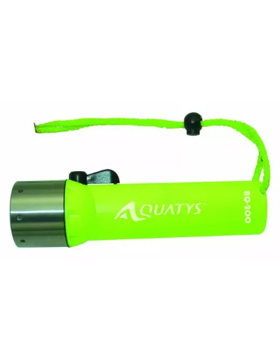 Picture of Aqualite 200 LED lamp. Supplied in blister pack, without batteries