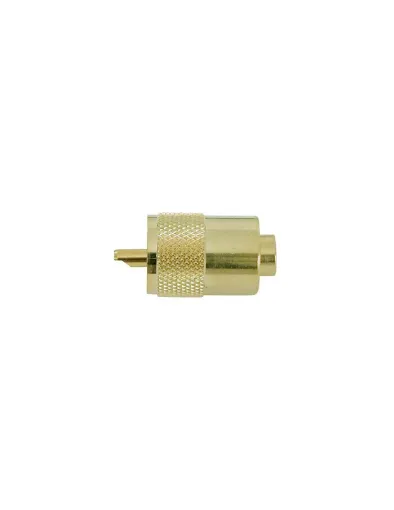 Picture of PL259 MALE GOLD CONNECTOR / RG58C/U