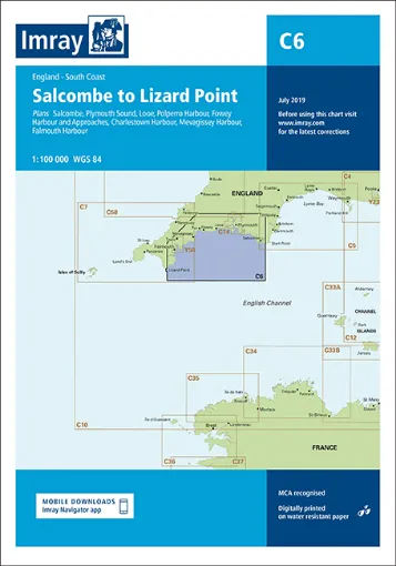 Picture of Imray Chart C6 Salcombe to Lizard Point