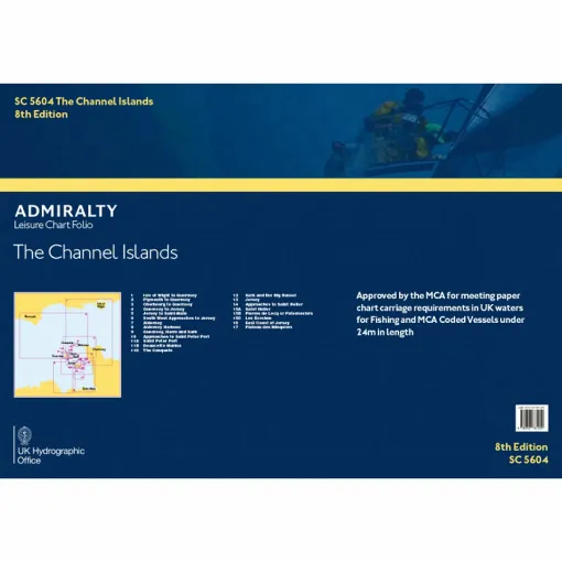 Picture of Admiralty Small Craft Folio SC5604 The Channel Islands