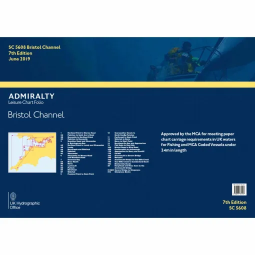 Picture of Admiralty Small Craft Folio SC5608 Bristol Channel