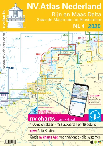 Picture of NV Atlas Chart: NL4 Rijn & Maas Delta