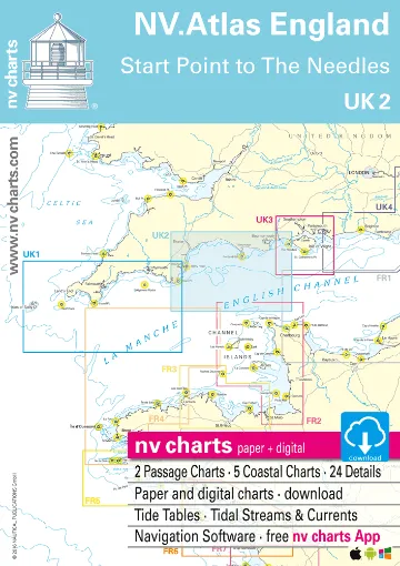 Picture of NV Atlas Chart: UK2 Start Point to the Needles