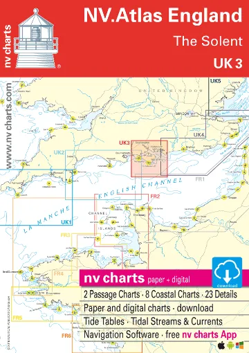 Picture of NV Atlas Chart: UK3 The Solent