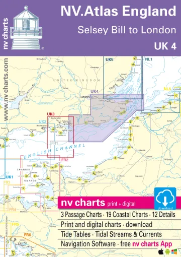 Picture of NV Atlas Chart: UK4 Selsey Bill to London