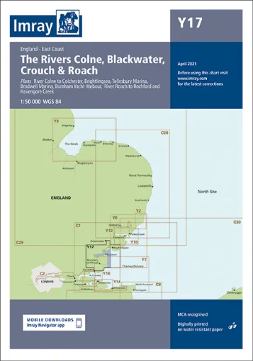 Picture of Imray Y17 River Colne to Blackwater