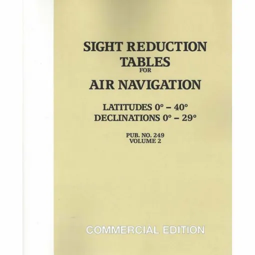 Picture of Sight Reduction Tables for Air Navigation Vol 2 (Latitudes 0-49)