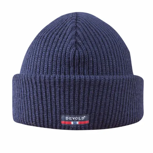 Picture of Devold Beanie Hat - Navy - Devold