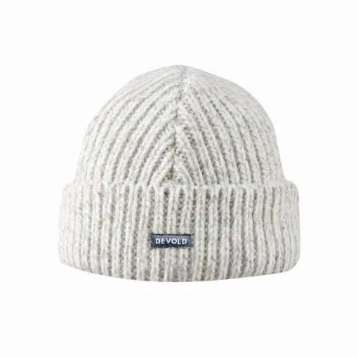 Picture of Devold Nansen Beanie Hat - Grey Melange - Devold