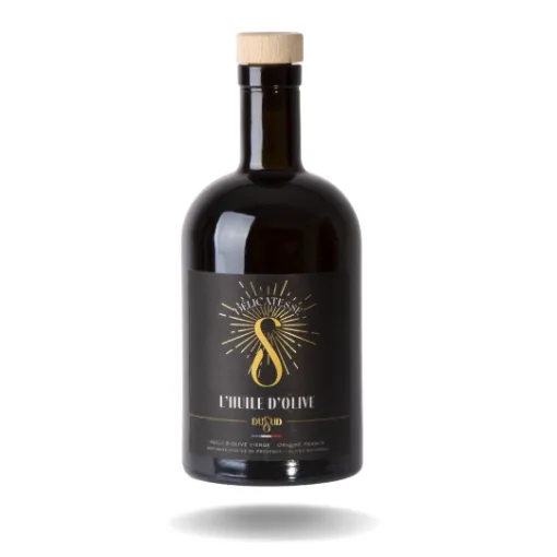 Picture of High end Provencal hand crafted Olive oil - Matured Olives - DÉLICATESSE - 6 x 500ml - Dusud