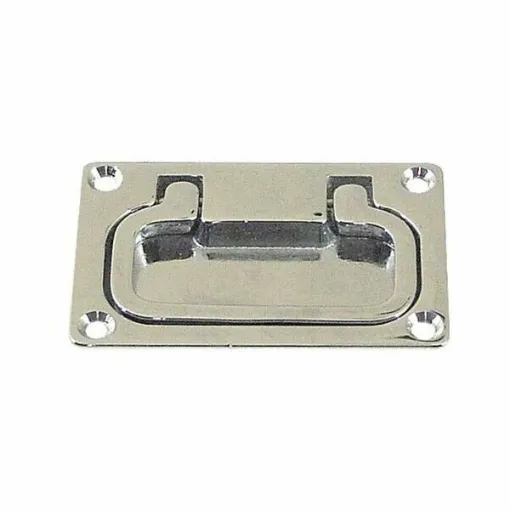 Picture of Recessed rectangular handle in Brass