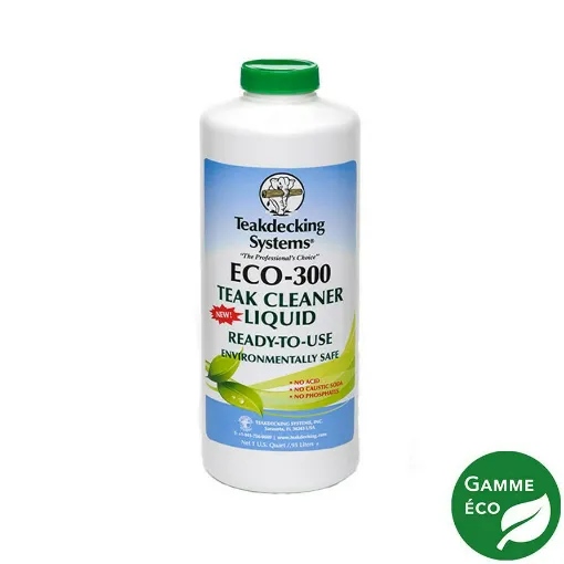 Picture of ECO-300 cleaning liquid - 900ml - Cleans and brightens teak - Teakdecking Systems