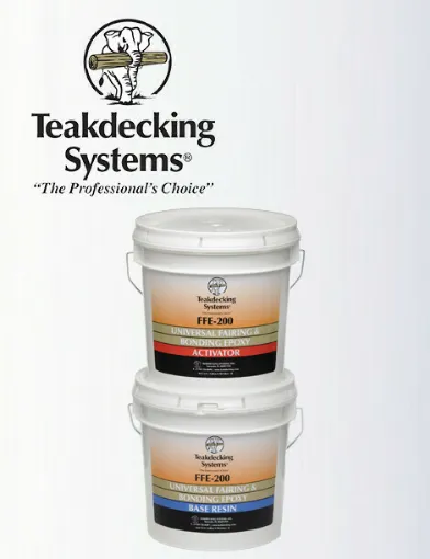 Picture of Epoxy glue FFE-200 - 1,2L .For leveling and final gluing of teak panels and boards/decks - Teackdecking Systems