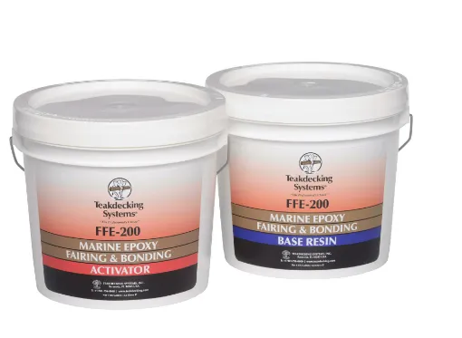 Picture of Epoxy glue FFE-200 - 7,6L - For leveling and final bonding of teak panels and boards/decks - Teackdecking Systems