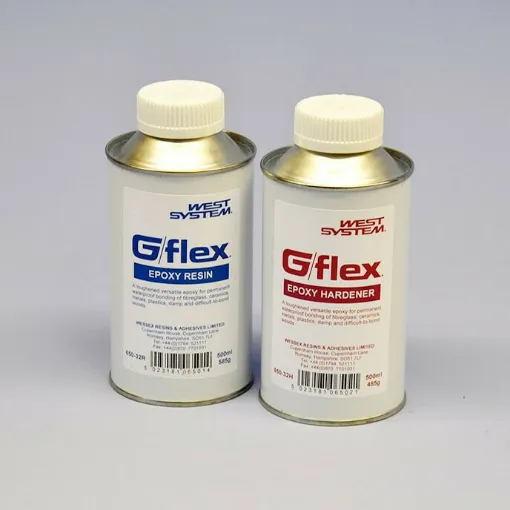 Picture of G/Flex 650 epoxy adhesive - 1L - Versatile liquid epoxy for permanent waterproof bonding - West System