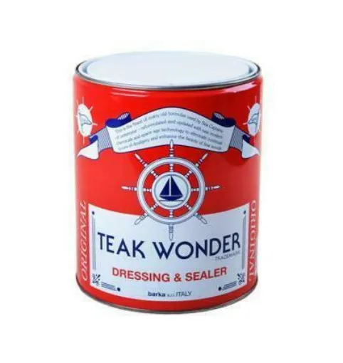 Picture of Teak Wonder Dressing-Sealer - 3.8L - Protects teak and maintains its golden appearance - Teak Wonder