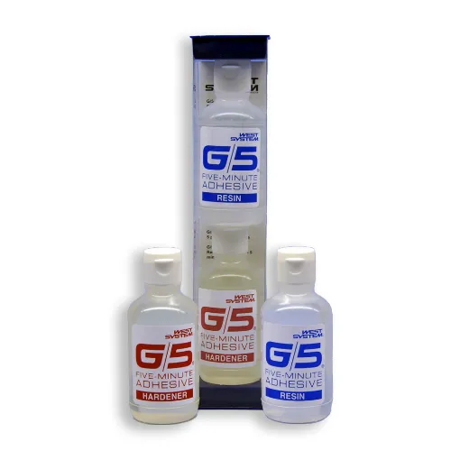 Picture of G/5 5-minute adhesive - 236ml - Fast-setting two-component epoxy (3 to 5 minutes) - West System