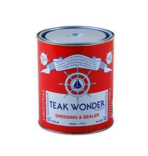 Picture of Teak Wonder Dressing-Sealer - 950ml - Protects teak and maintains its golden appearance - Teak Wonder