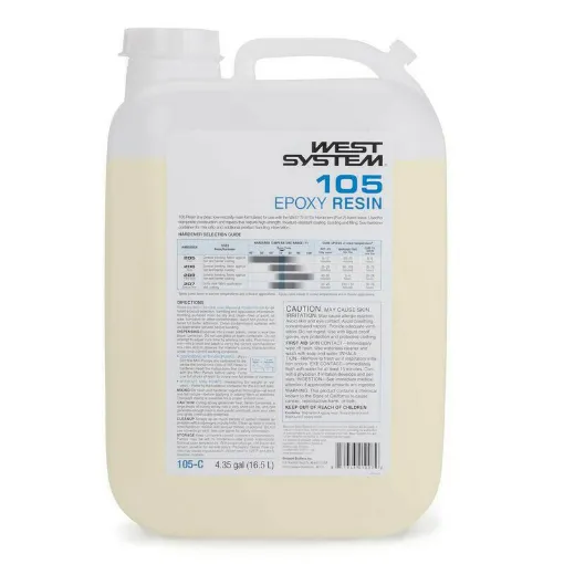 Picture of Epoxy resin base 105C - 25kg - Multi-purpose epoxy - Excellent adhesive - Fills holes and recesses - West System