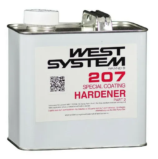 Picture of Hardener 207 - 1.45kg - Application of fiberglass coatings and fabrics - Gluing and laminating - West System