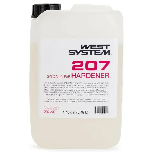 Picture of Hardener 207 - 7.2kg - Application of fiberglass coatings and fabrics - Gluing and laminating - West System