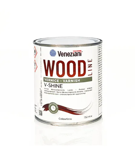 Picture of V-SHINE glossy varnish - 750ml - one-component - Rodoero Marine Coating