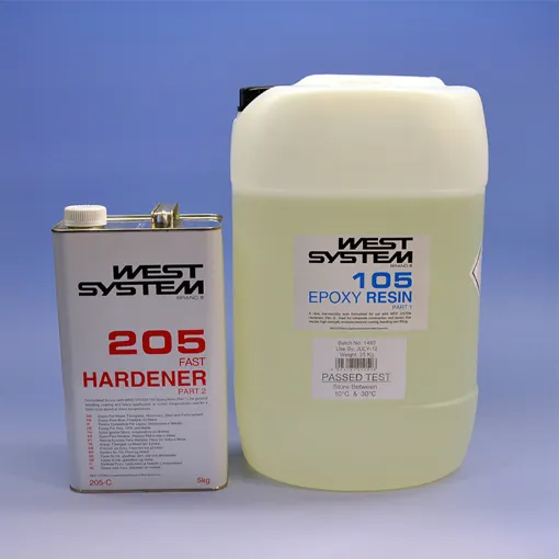 Picture of Rapid epoxy kit 105/205C - 30kg - For rapid epoxy curing - West System