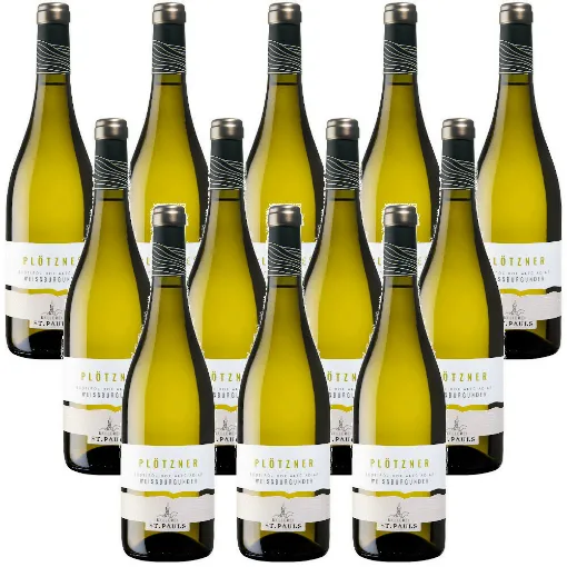 Picture of Italian White Wines Pinot Bianco Weissburgunder St.Pauls Bottles  - 375ml x 12