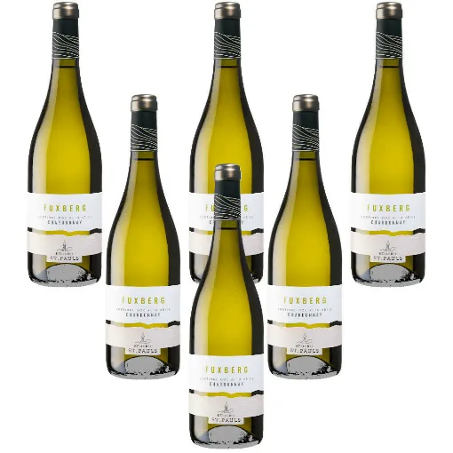 Picture of Italian White Wines Fuxberg Chardonnay Alto Adige Doc St.Pauls  - 750ml x 6