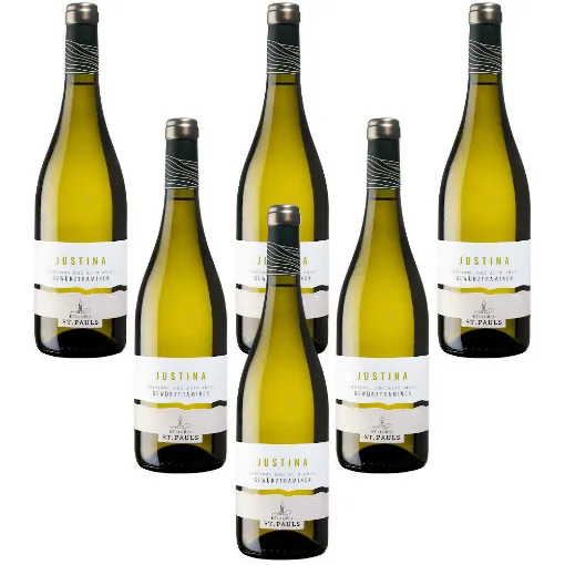 Picture of Italian White Wines Gewurztraminer Justina Alto Adige Doc St.Pauls  - 750ml x 6