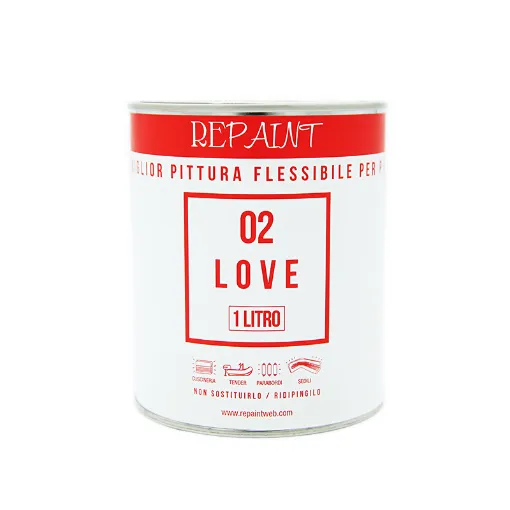 Picture of Acrylic Flexible Paint - 1L - Red Love 02 - Repaint