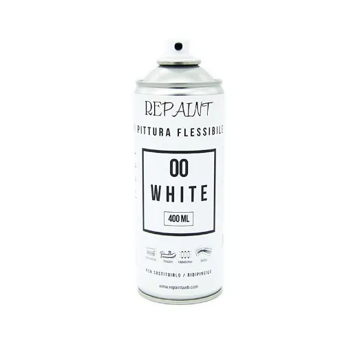 Picture of Acrylic Flexible Paint - 400ml Spray Can - White 00 - Repaint