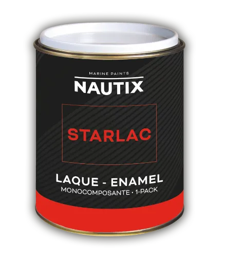 Picture of One component urethane topcoat Starlac - 750ml - Blue France - Nautix