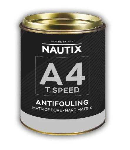 Picture of Hard Matrix Antifouling Paint for Racing Boats A4 T.Speed - 750ml Can - Black - Nautix