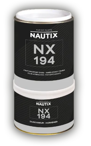 Picture of Epoxy finish for foils and appendages NX 194 - 750ml - Black - Nautix