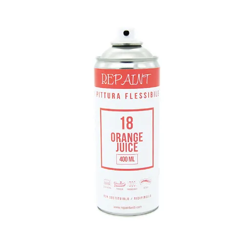 Picture of Acrylic Flexible Paint - 400ml Spray Can - Orange Juice 18 - Repaint