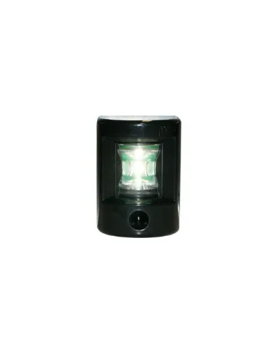 Picture of 135° side stern light, white LED light 12-15V & 0.5W, vertical mounting, visibility up to 2NM, colour black