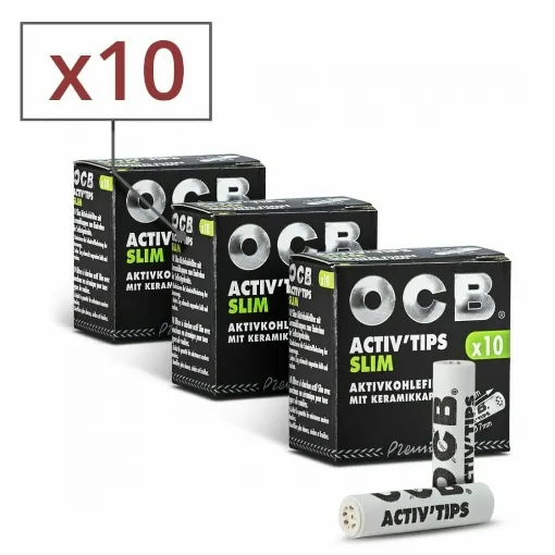 Picture of Activ' Tips Slim Ocb Filters x10