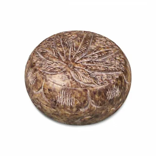 Picture of Grinder Two Parts Stone Leaf Pattern - Smoking