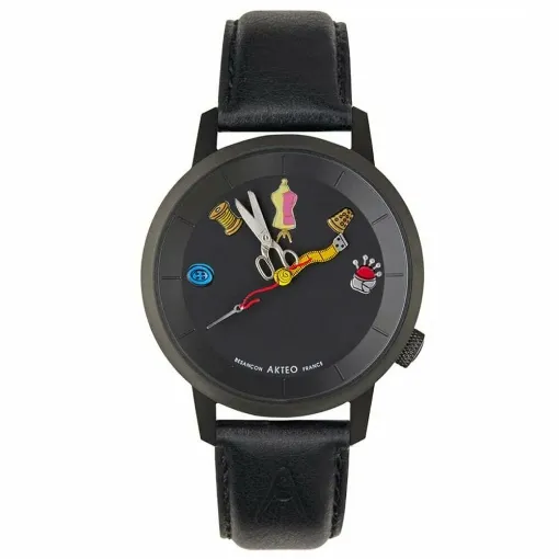 Picture of Watch 38 Akteo Hot Couture 01 Black Pvd Collection Art Atelier - Akteo