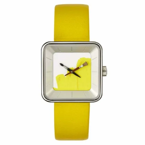 Picture of Square 29 Akteo Watch Yellow Paint Art Painting Collection - Akteo