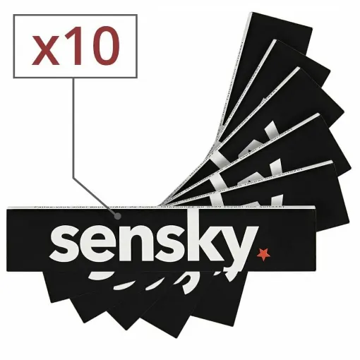 Picture of Sensky Slim Max Rolling Papers x10 Books - Sen Sky